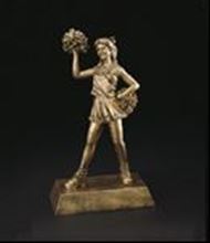 Picture of Resin Sports Trophies - Cheerleader (4805G)