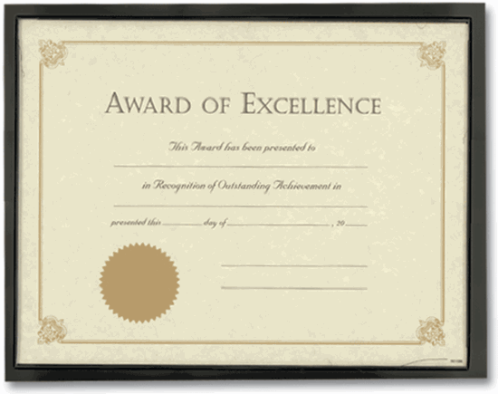 Picture of Formal Certificate Frame (NR2402)